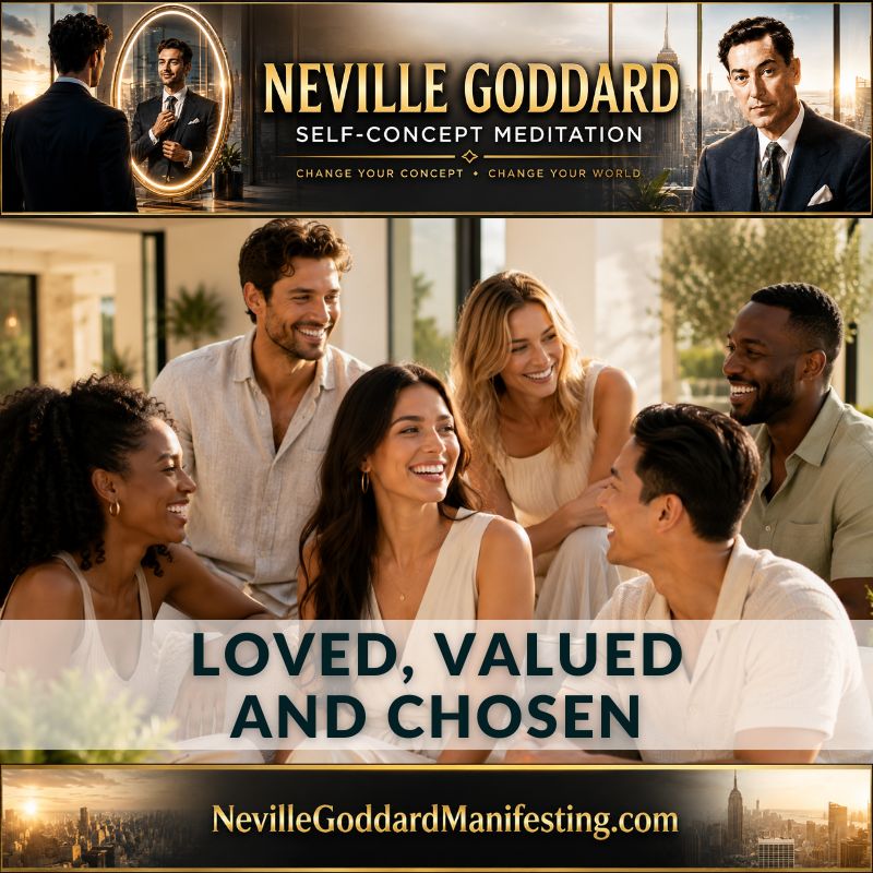 Neville Goddard Self-Concept Meditation: Loved, Valued and Chosen thumbnail